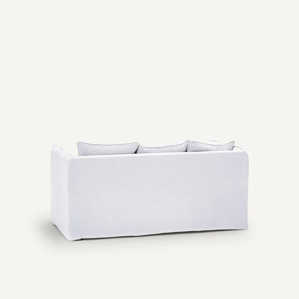 2-zitsbank in stonewashed linnen, Néo Chiquito
