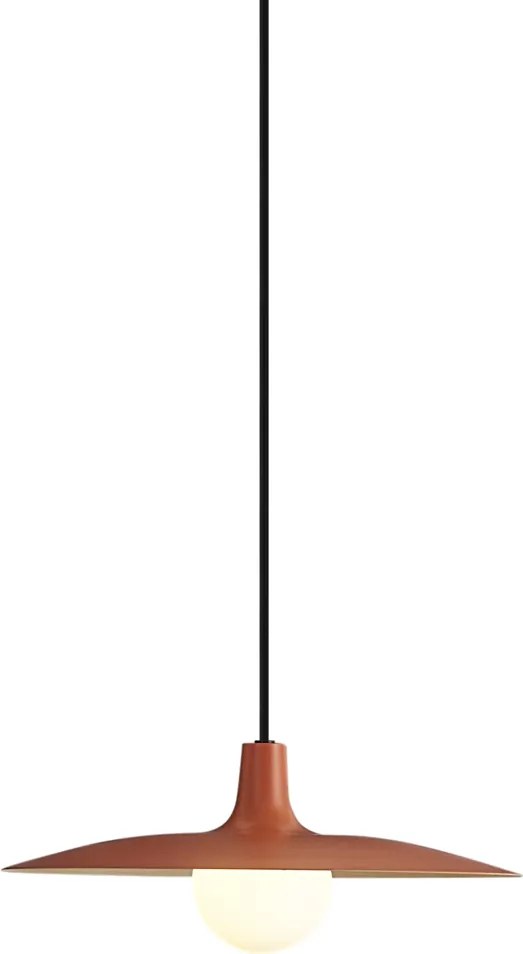 Retro hanglamp oranje voor railsysteem 1-fase - Slimline Panzi