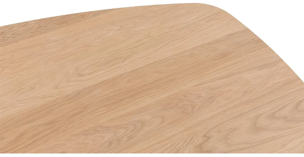 Goossens Excellent Eettafel Floyd, Semi ovaal 260 x 120 cm