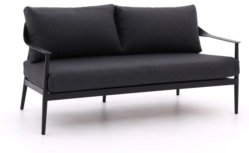 Loungebank Tuin Bellagio   | Aluminium | 2 personen | Tuinbank Grijs | 177cm | Incl. kussens | Kees Smit Tuinmeubelen
