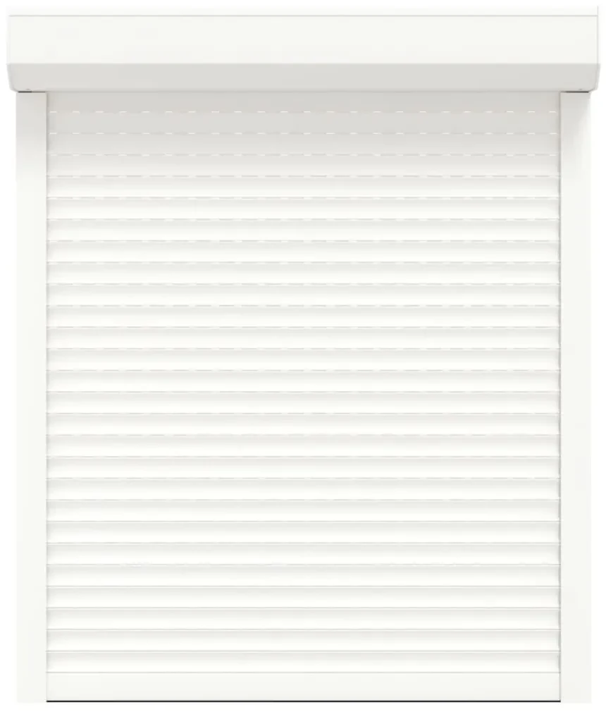 vidaXL Rolluik 100x120 cm aluminium wit