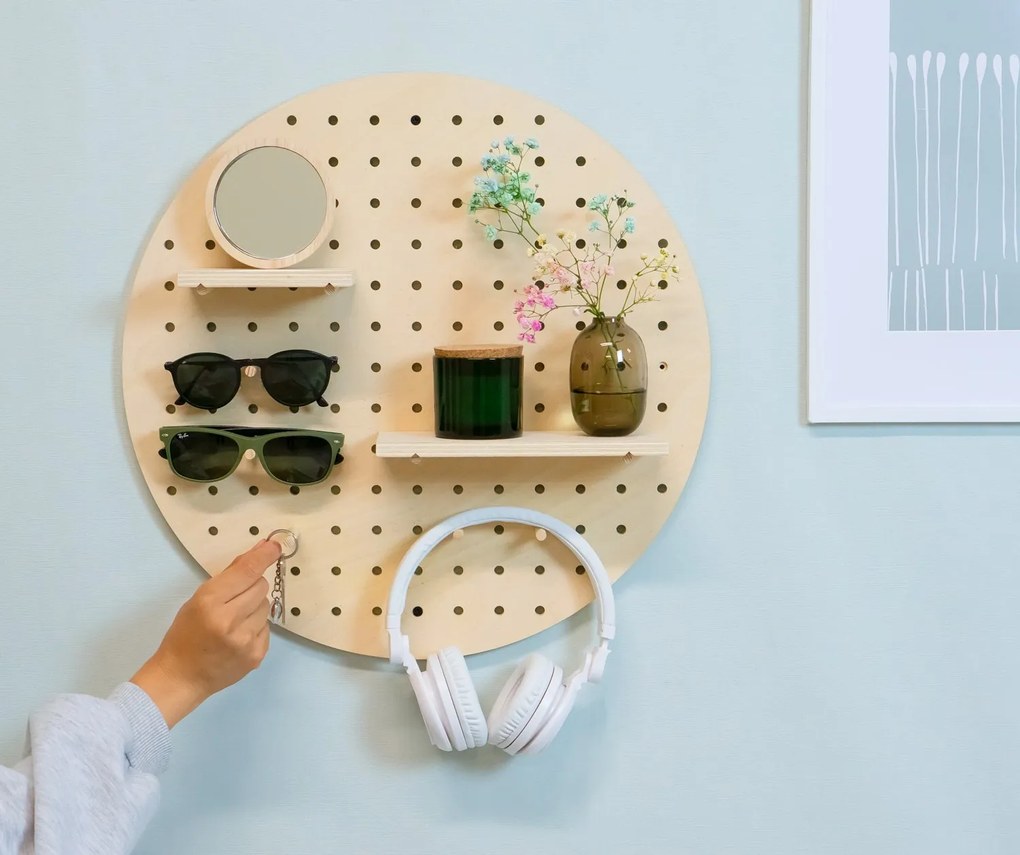 Pegboard Augustin Rond | Furniteam