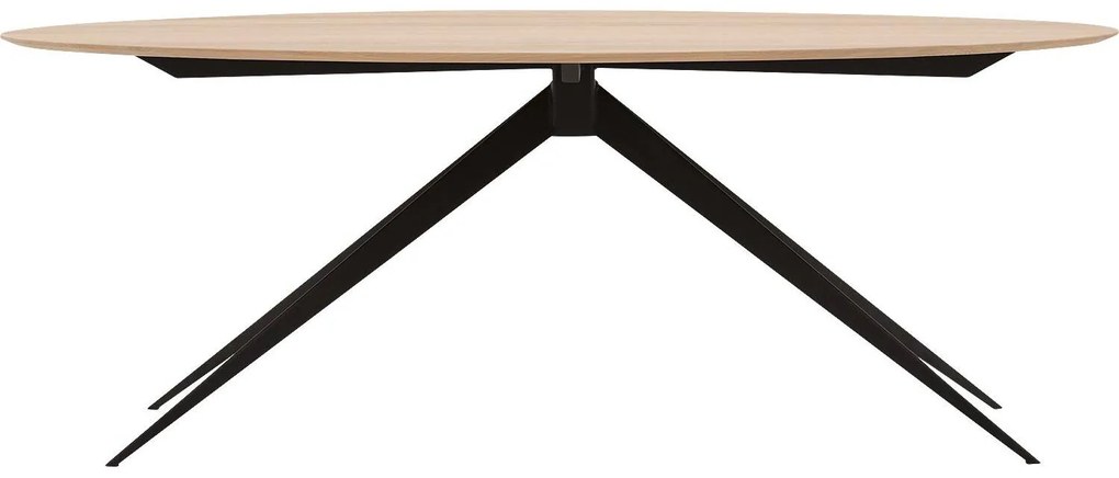 Goossens Excellent Eettafel Uniek, Ovaal 180 x 110 cm