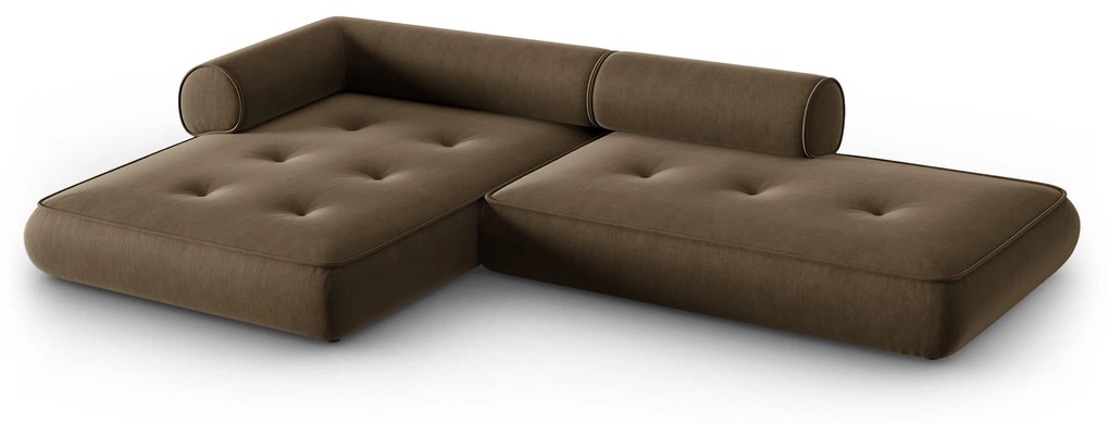 Hoekbank Lily links chenille | Maison Heritage
