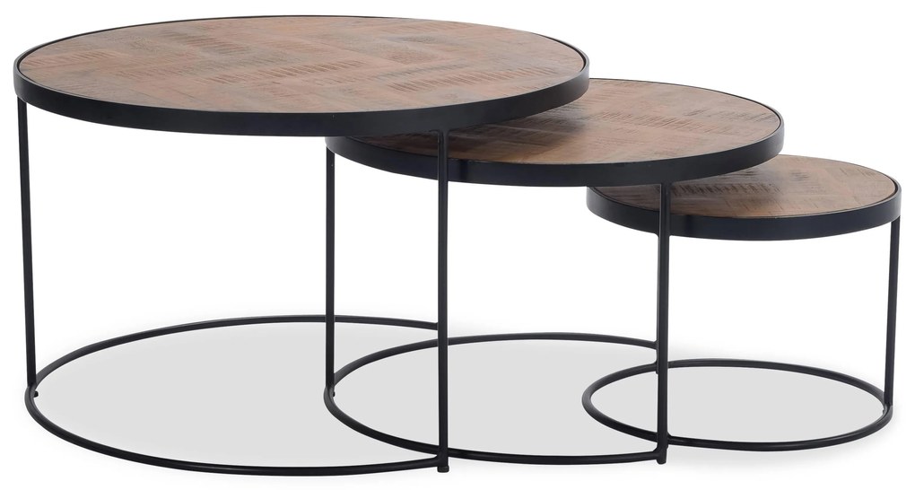 Set van 3 salontafels Hurley | Cozyhouse