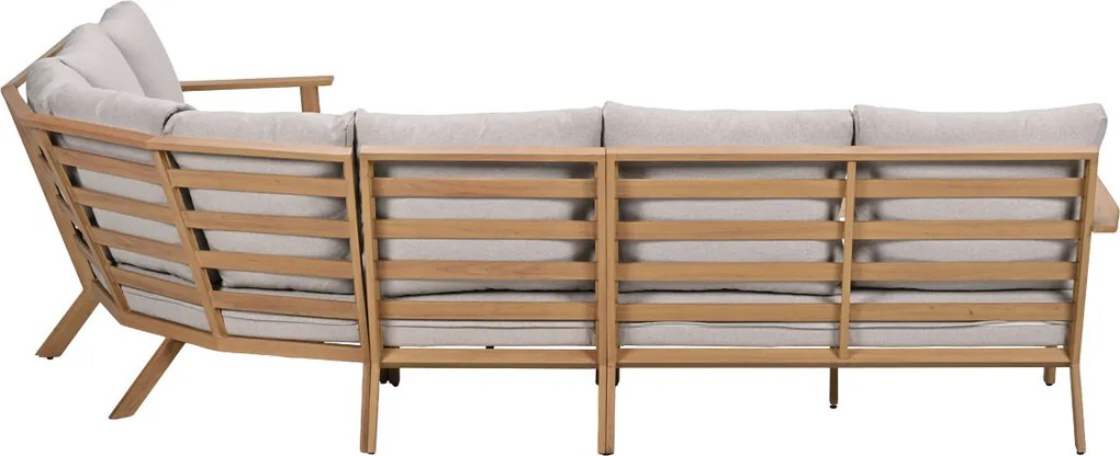 Garden Impressions Ariane loungeset 5-delig - light teak look