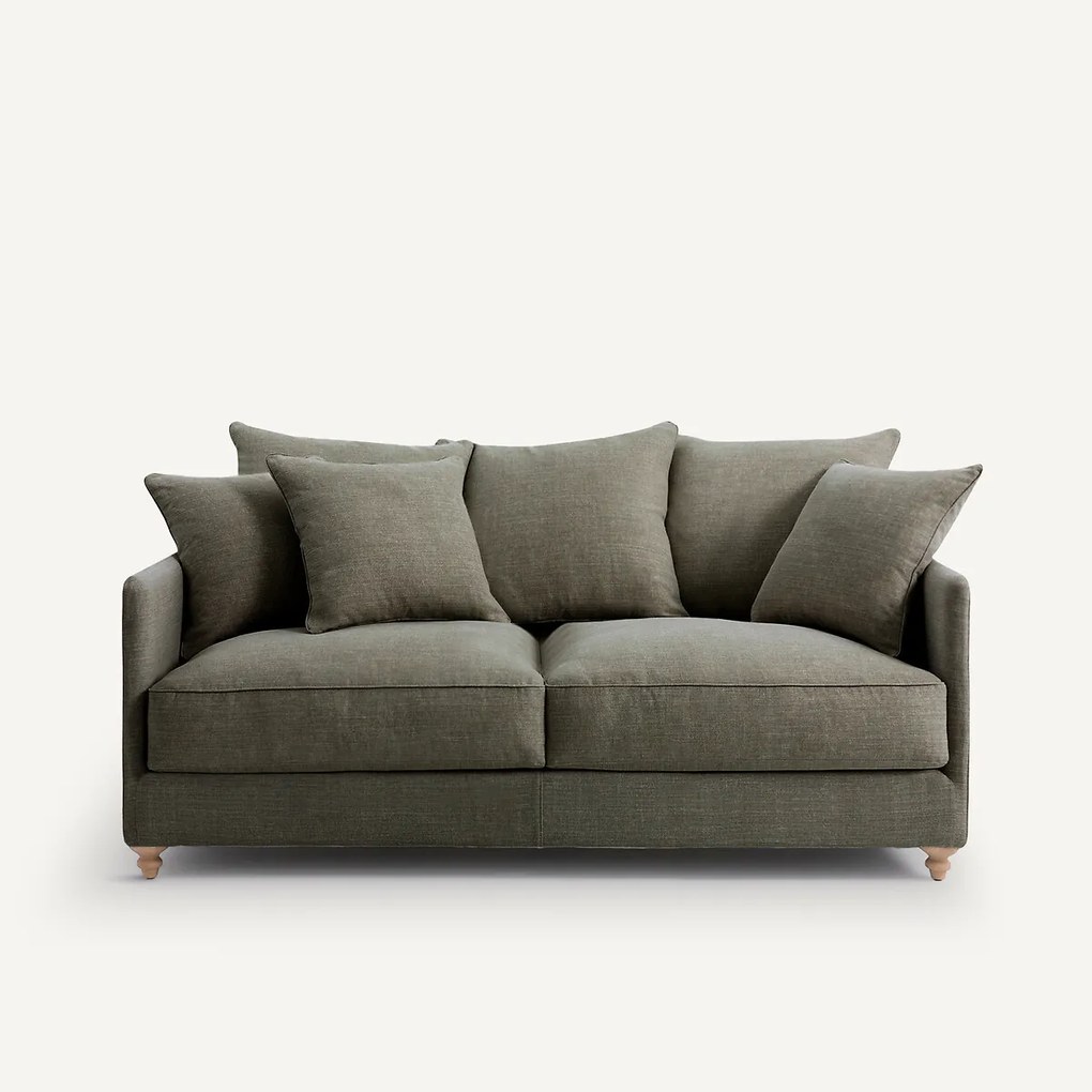 Compact omvormbare bank in katoen/linnen, Lazare