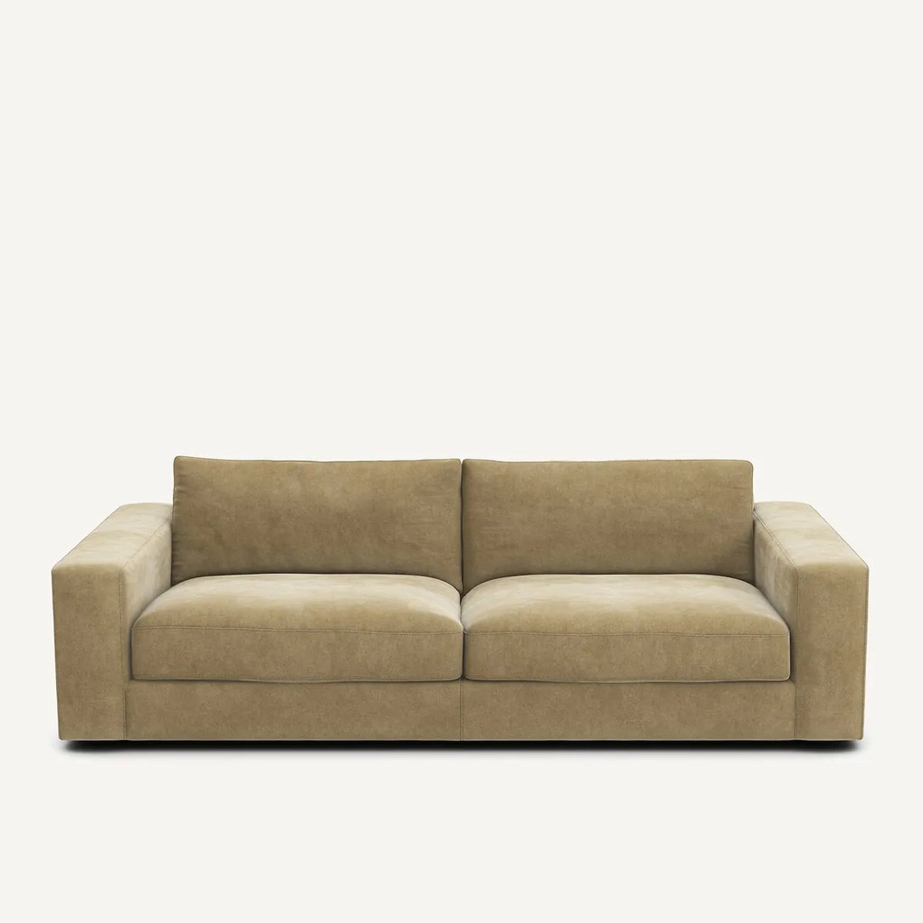 Bank in stonewashed fluweel, SKANDER