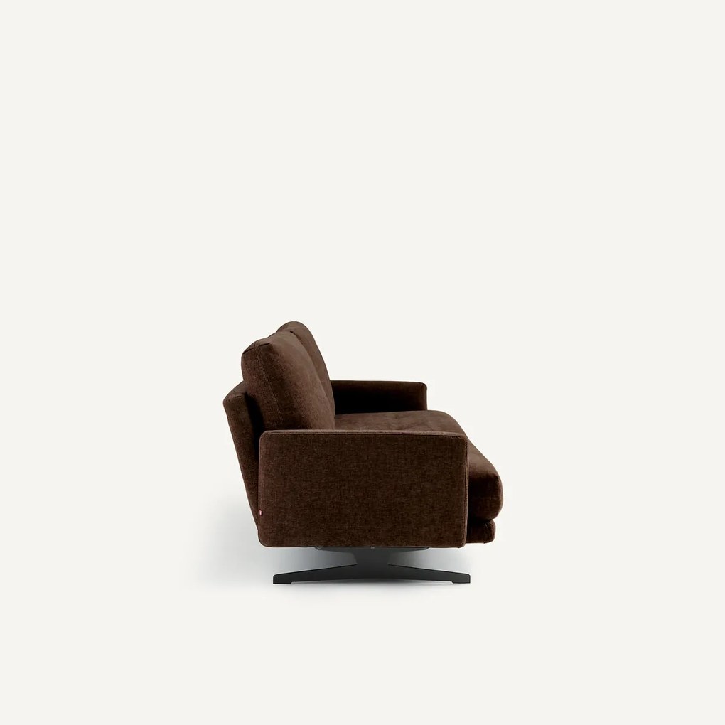 2-zitsbank in chenille fluweel, Delicato