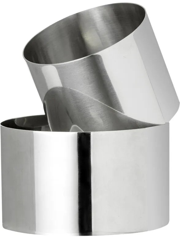 Bakringen 7&9cm - 2 Stuks (grijs)