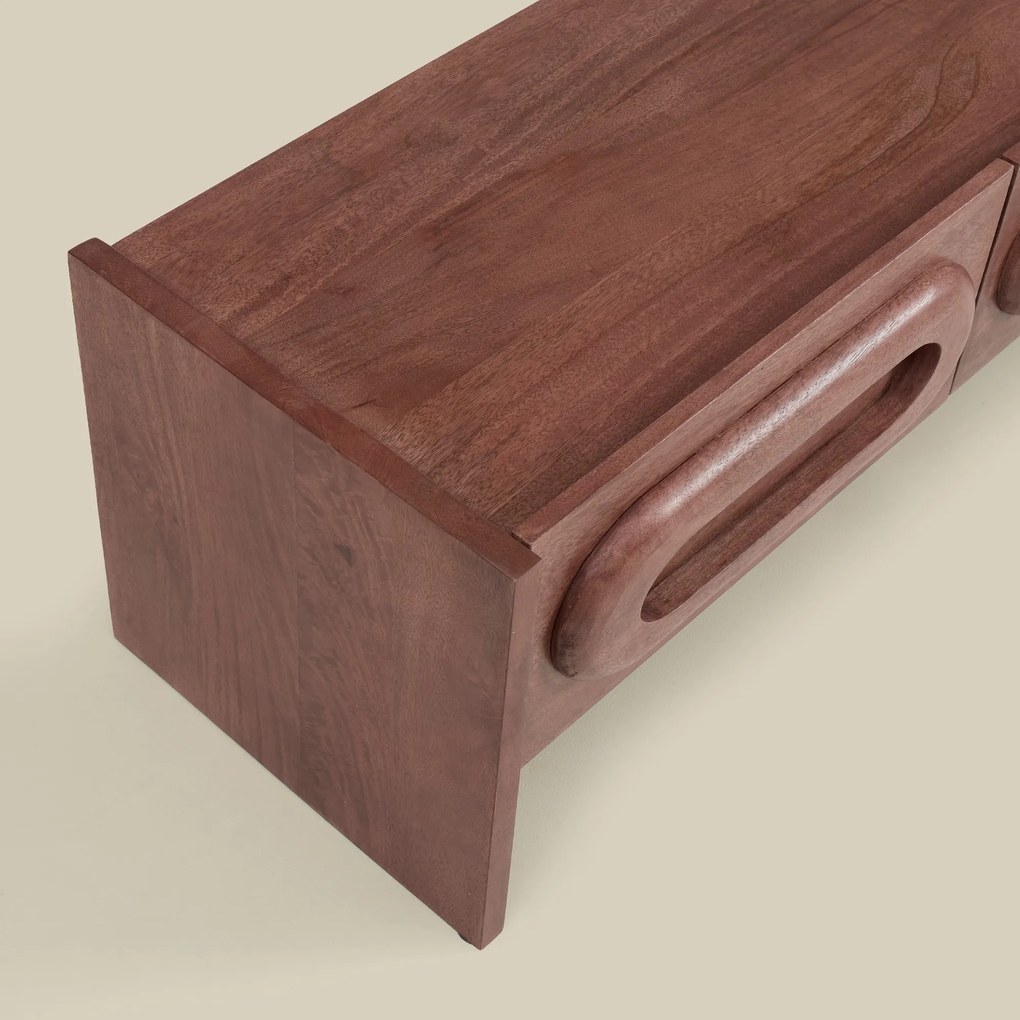 Houten Tv-meubel Vintage Design - 160x40x40cm.