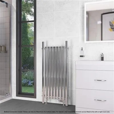 Eastbrook Lambourne horizontale radiator 55x120cm 549W chroom