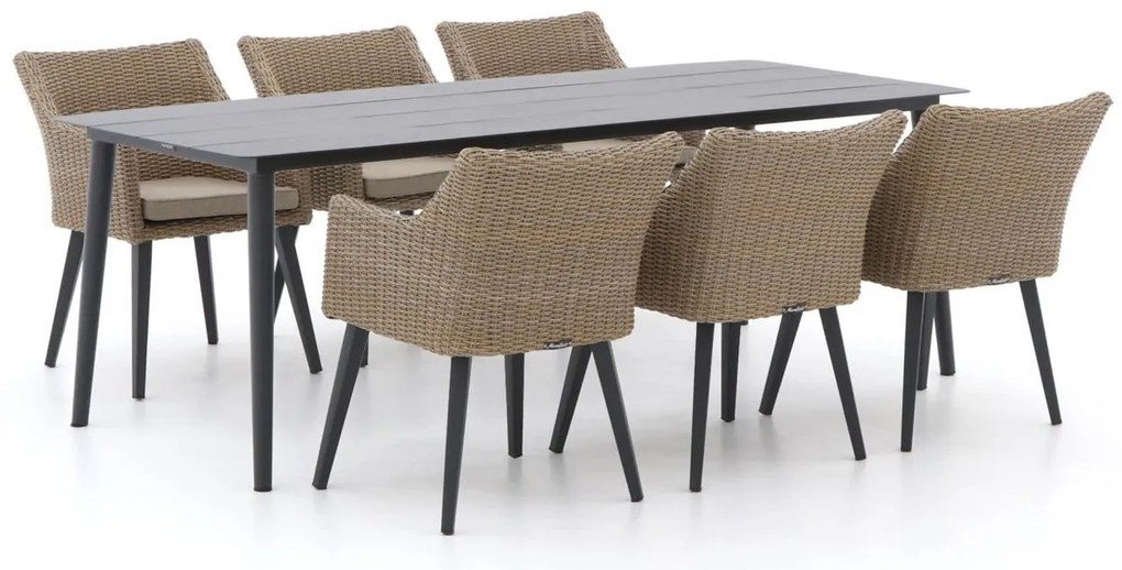 Manifesto Matese/Sora 220cm dining tuinset 7-delig