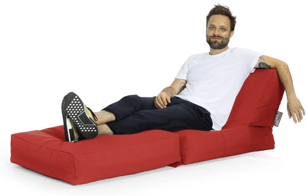 Loungebed Twist Scuba Outdoor - Rood