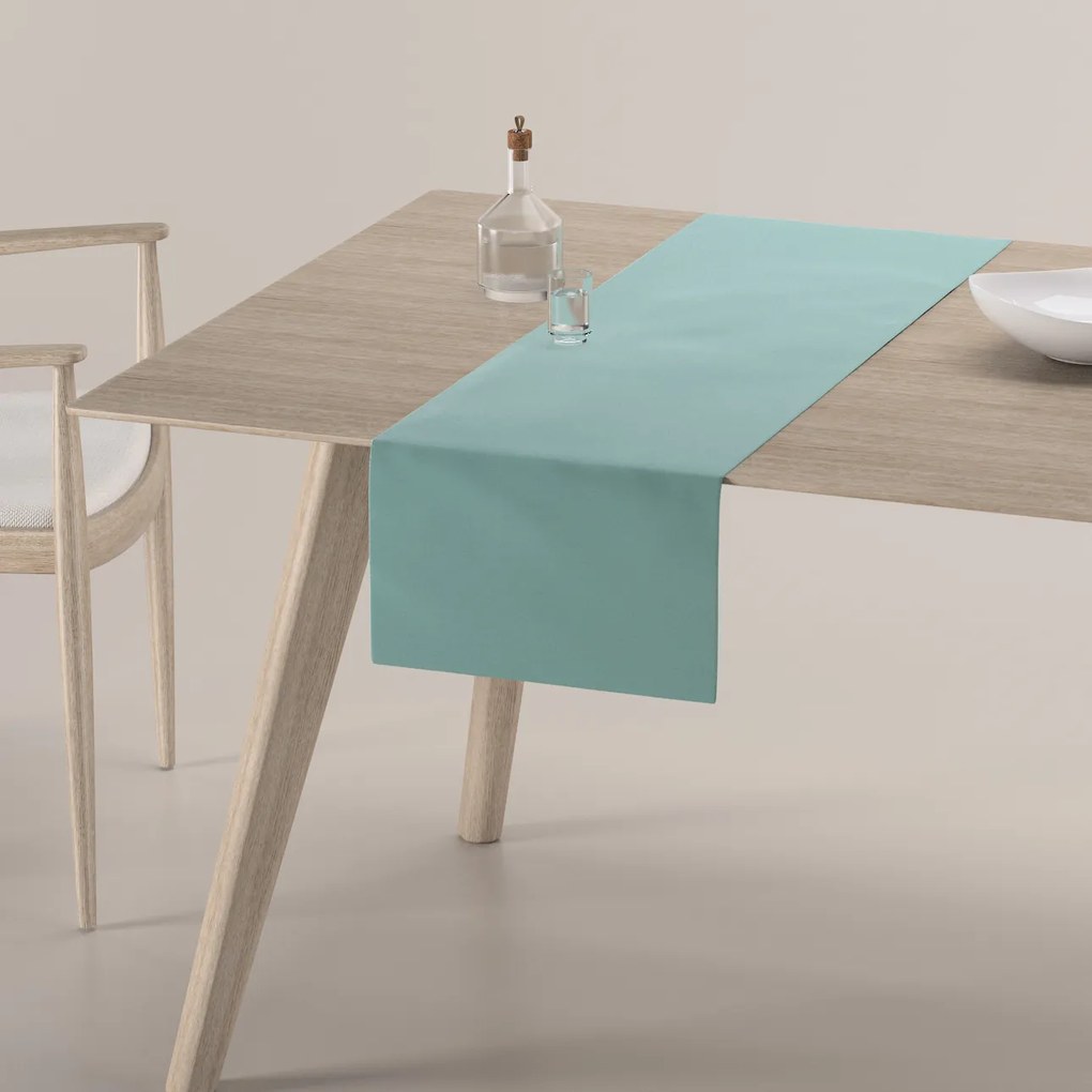 Dekoria Rechthoekige tafelloper, mintgroen, 40 x 130 cm