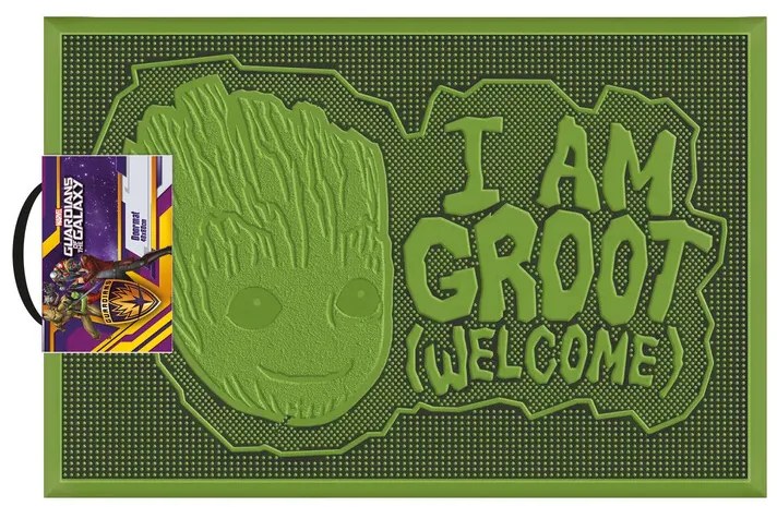 Deurmat Strážci Galaxie - I Am Groot Welcome