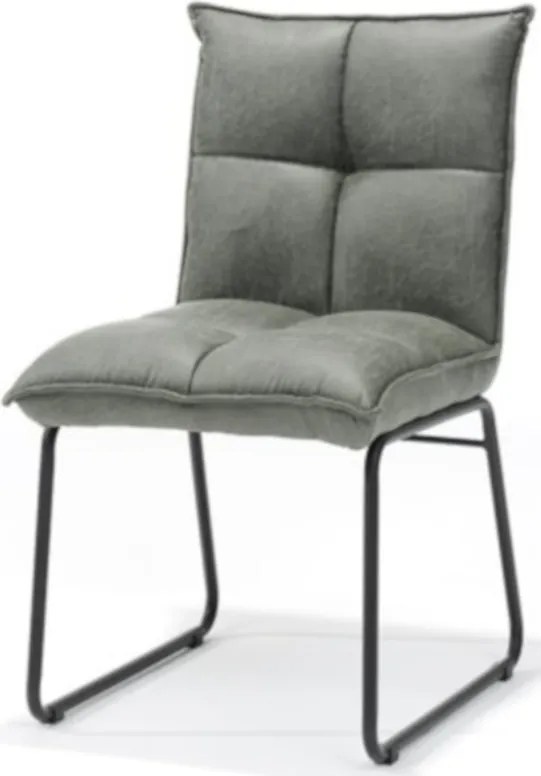 Eetkamerstoel - Soft - lederlook Missouri Groen