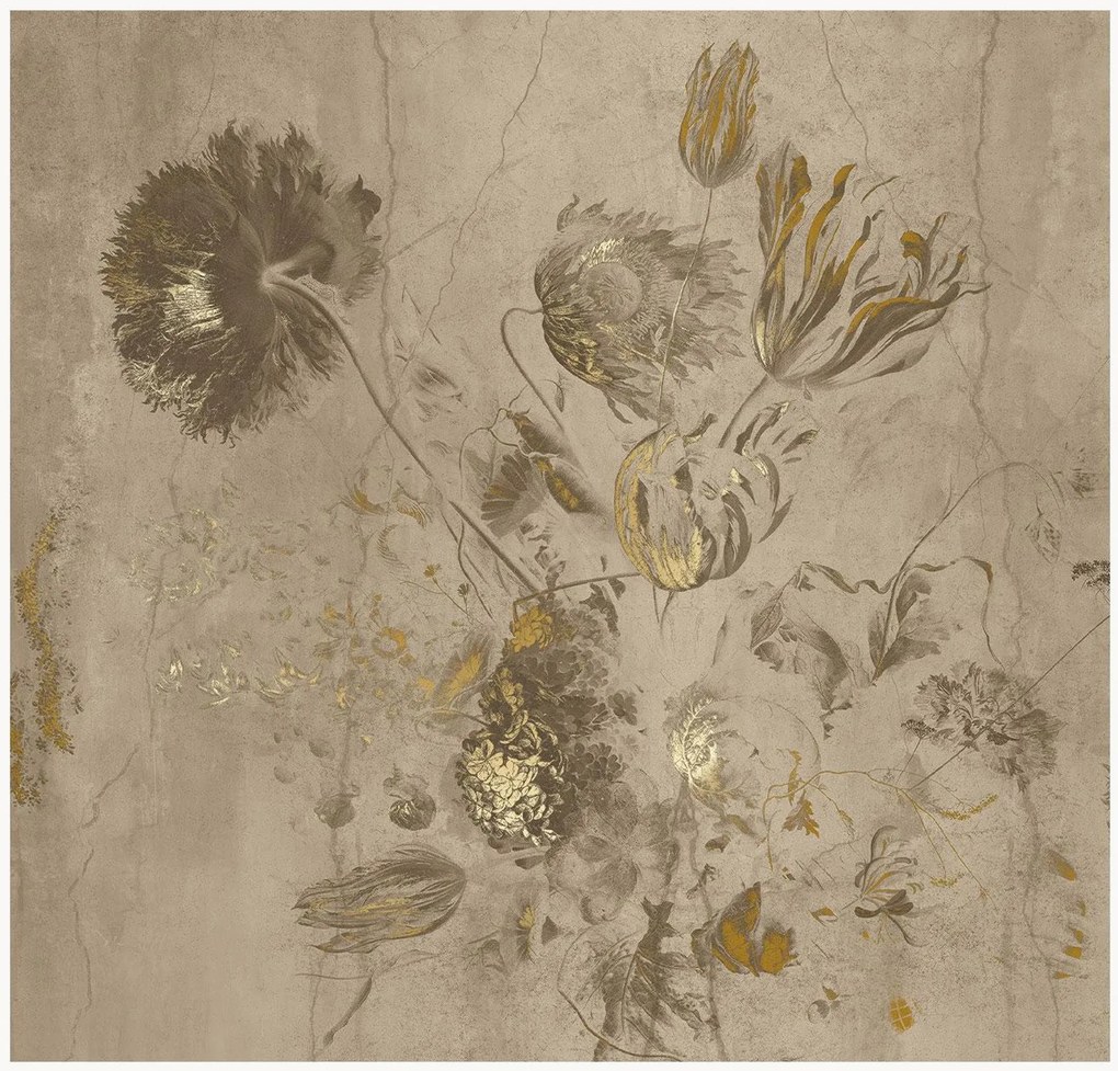 Behang Frans Uyterlinde - Fresco Flowers