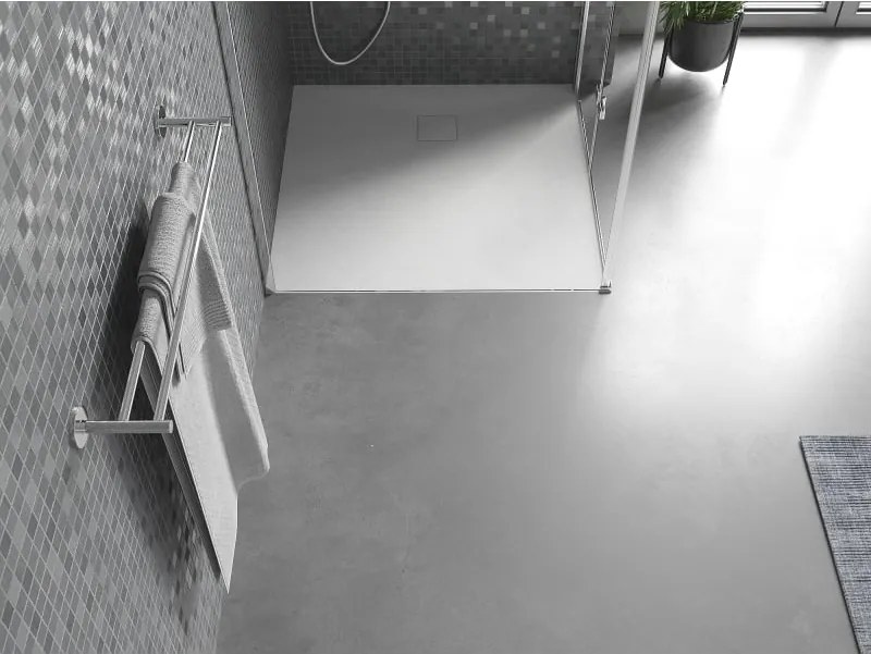 Mexen Bert vierkante douchebak SMC 80 x 80 cm, wit - 4K108080