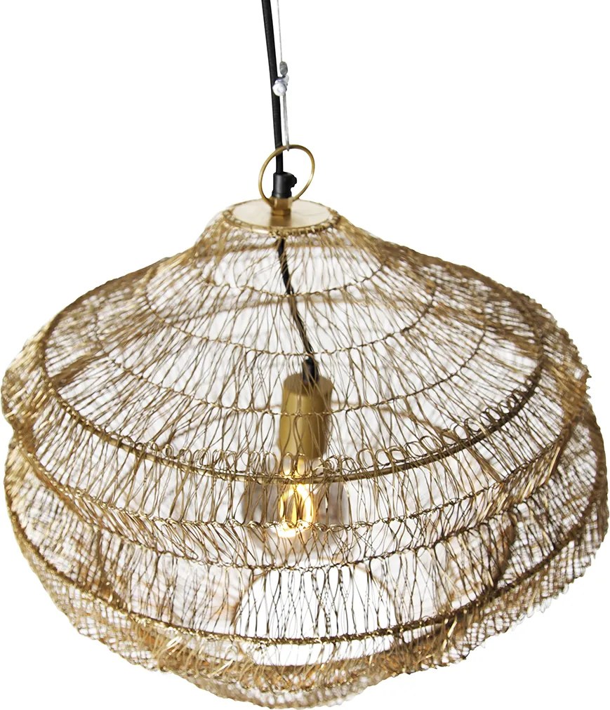 Oosterse hanglamp goud 45 cm x 40 cm - Vadi