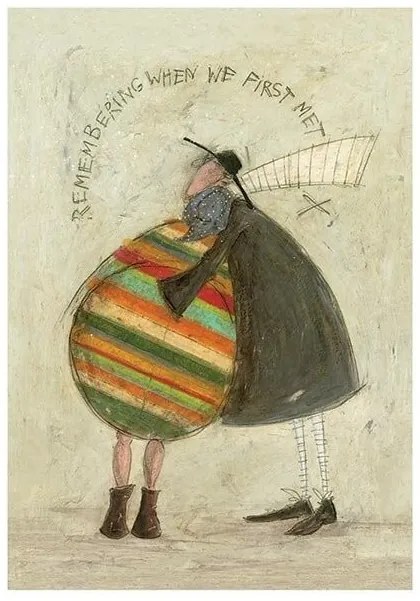 Kunstdruk Sam Toft - Remembering When We First Met