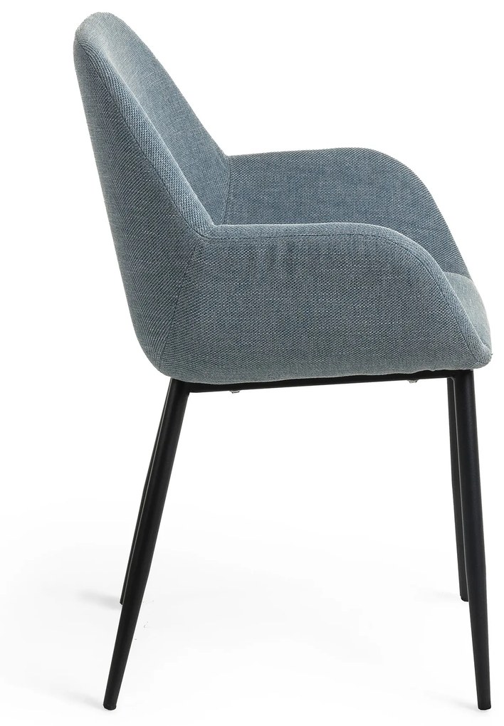 Kave Home Konna Armstoel Blauw