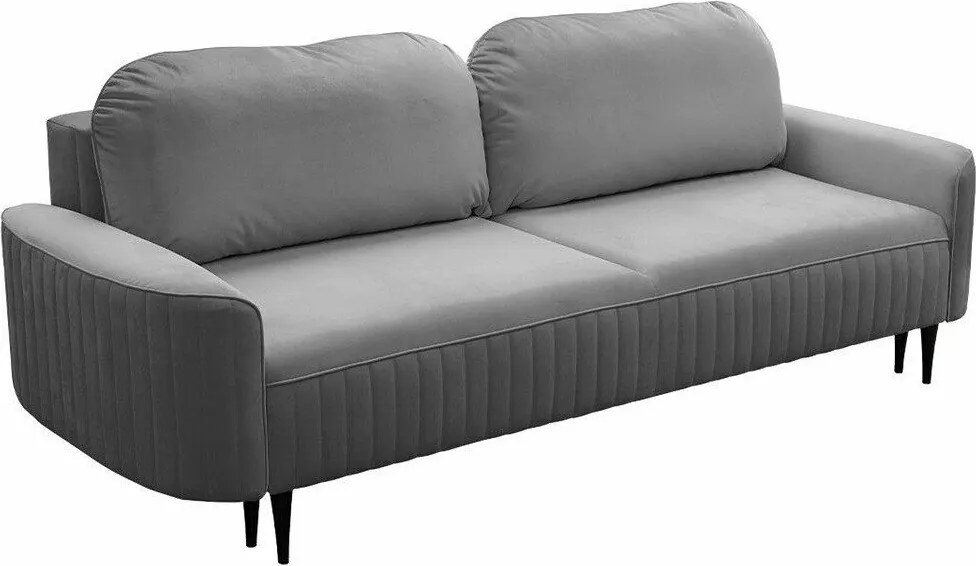 Slaapbank Kingston 138, Aantal zitplaatsen: 4, Aanwezig, 92x244x102cm, 92 kg, Poten: Hout