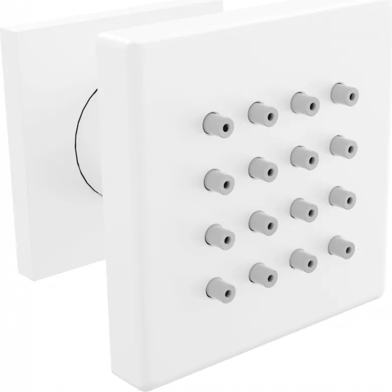 Mexen zijmondstuk opbouw, wit - 79360-20