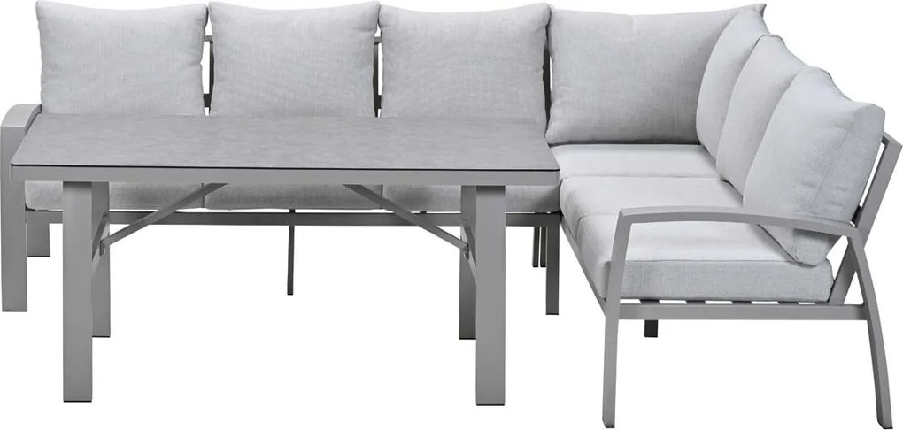 Garden Impressions Cameron lounge dining set 3-delig rechts - valley sand