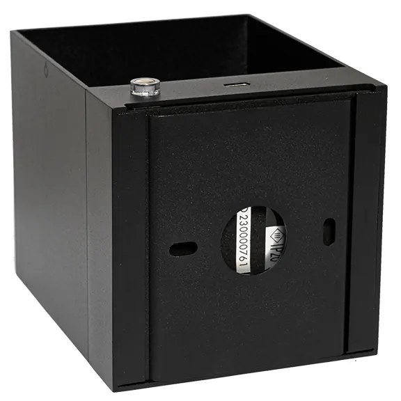 Wandlamp zwart incl. LED en touch dimmer oplaadbaar - Joris