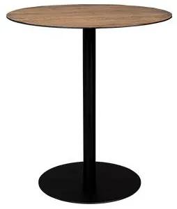 Dutchbone Counter Table Braza Round Brown  - Metaal - Dutchbone - Industrieel & robuust