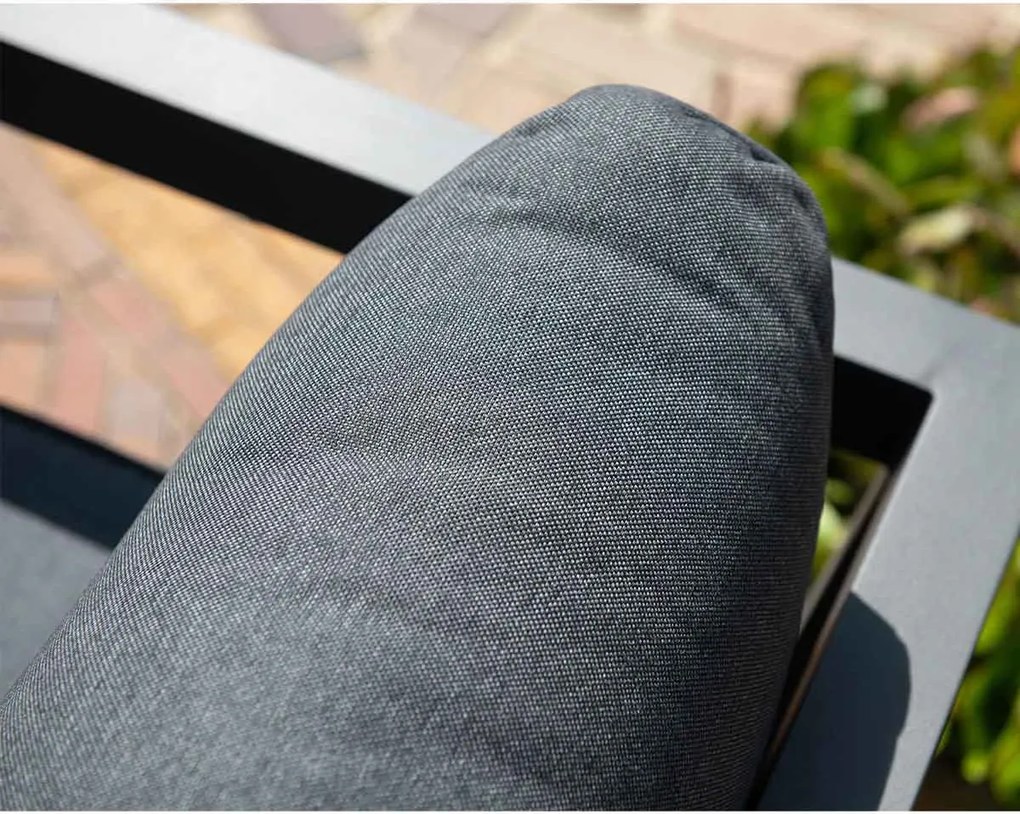 Garden Impressions San Luis loungeset 5-delig - donker grijs