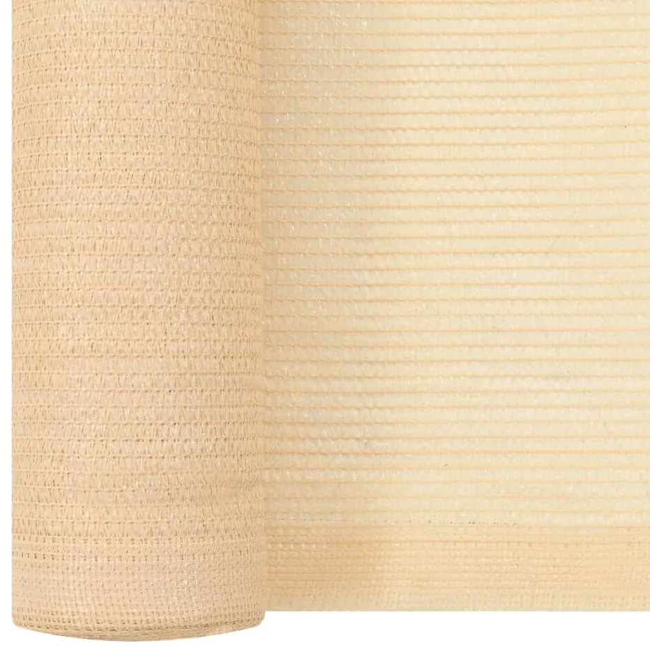 vidaXL Privacynet 1x50 m HDPE beige