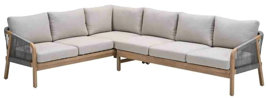 Garden Impressions Alora lounge dining set 2-delig links - grey sand