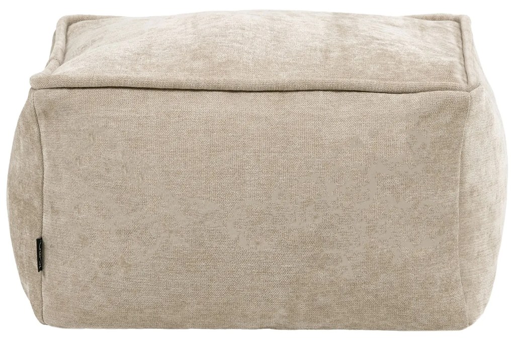 Amara Poef Chenille - Beige