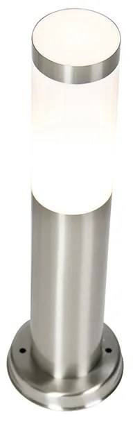 Moderne buitenlamp paal staal 45 cm IP44 - Rox
