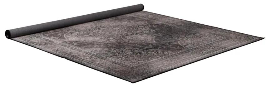 Dutchbone Carpet Rugged Dark 200x300 - Katoen polyester - Dutchbone - Industrieel & robuust