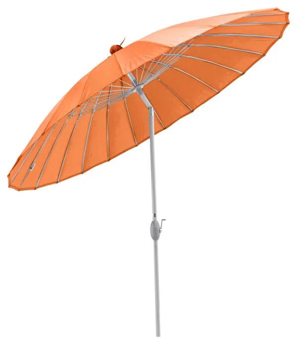 Shanghai Parasol Ø 260 cm Oranje
