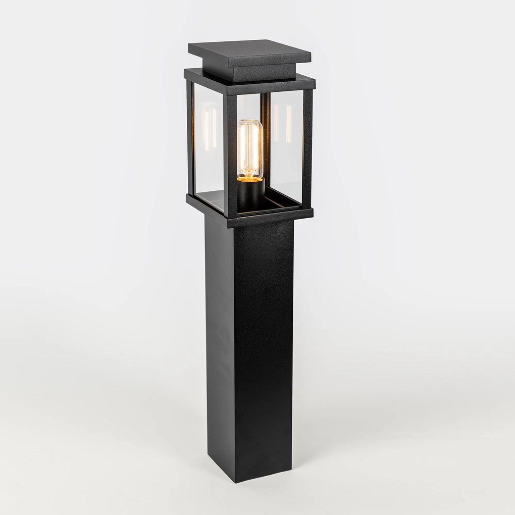 Jersey Tuinlamp Zwart 60cm met LED Tuinverlichting Zwart E27