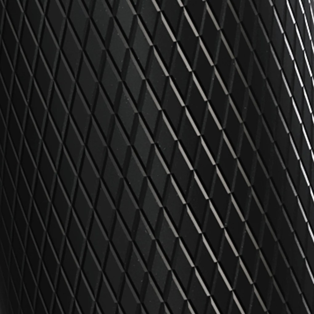 Brauer Black Carving inkortbare inbouw fonteinkraan mat zwart