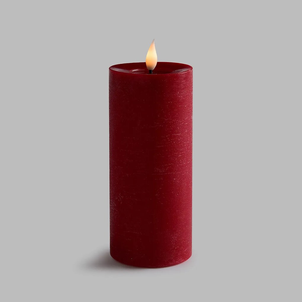 Ledkaars, van was, hoogte 20 cm, CASPAR