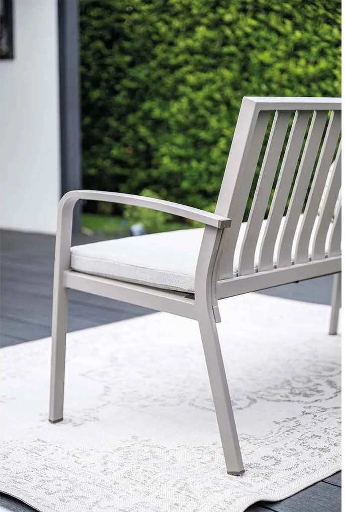 Garden Impressions Neapolis tuinbank 150 cm - taupe