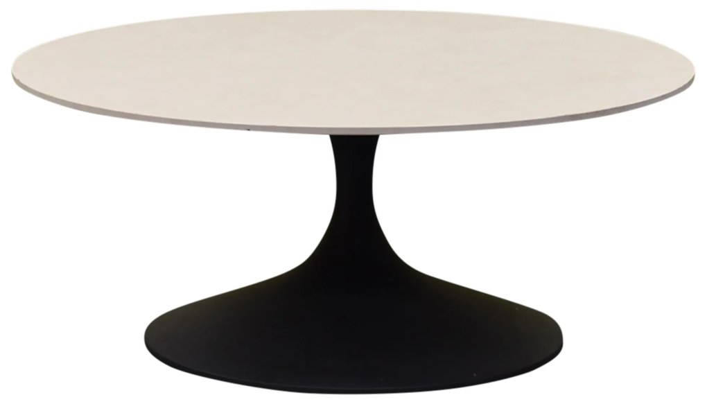 Suns Nova loungetafel 80xH35 cm rond sintered stone matt royal grey