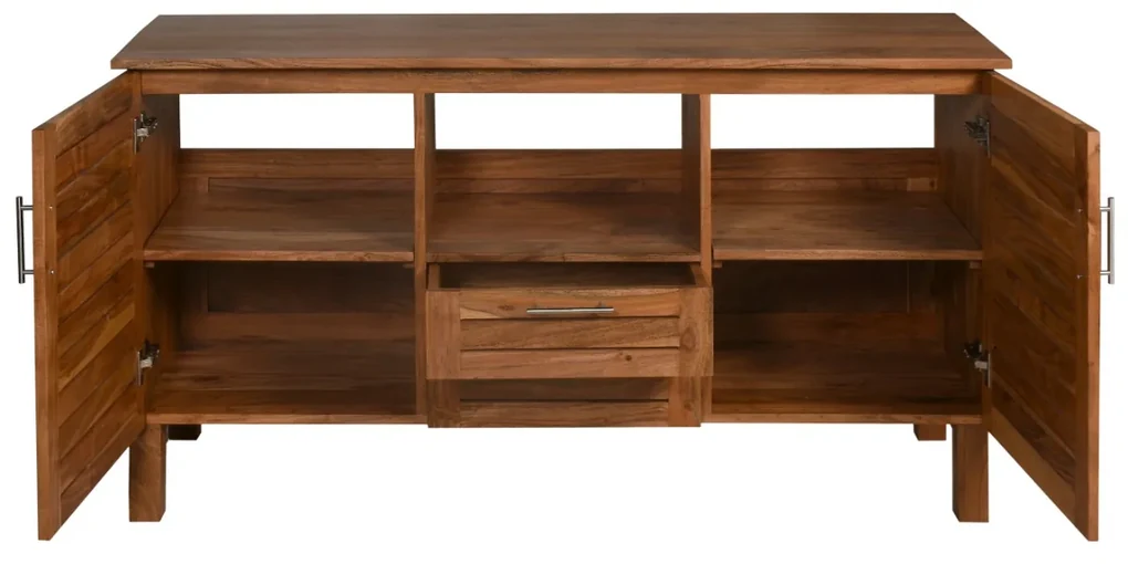 Livli Amira badkamermeubel 140cm met ronde dark emperador waskommen