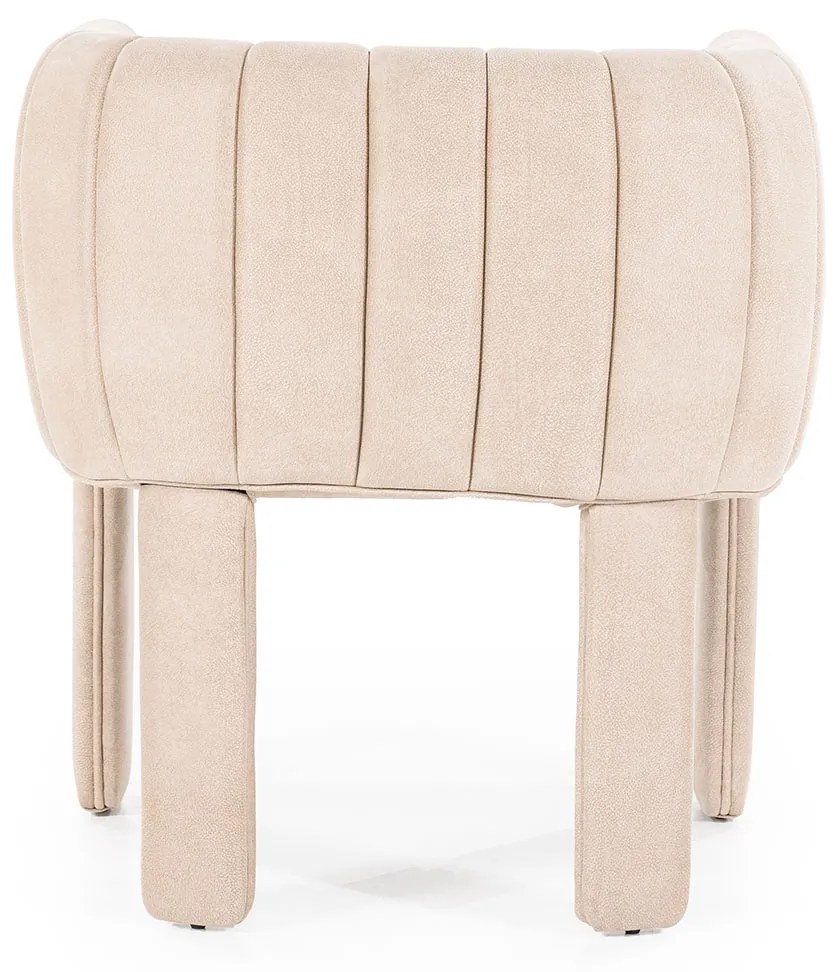 Eleonora Liselore Beige Design Eetkamerstoel