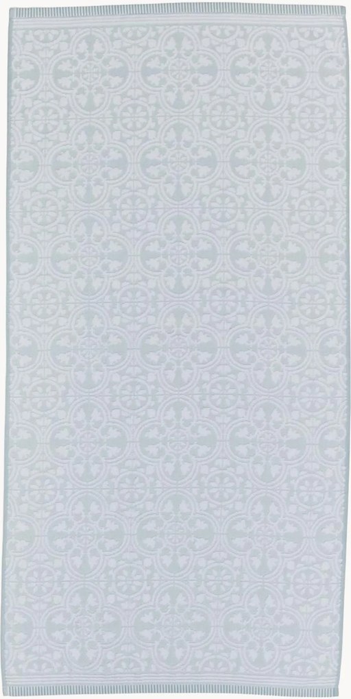 Katoenen terry douchehanddoek Tile de Pip
