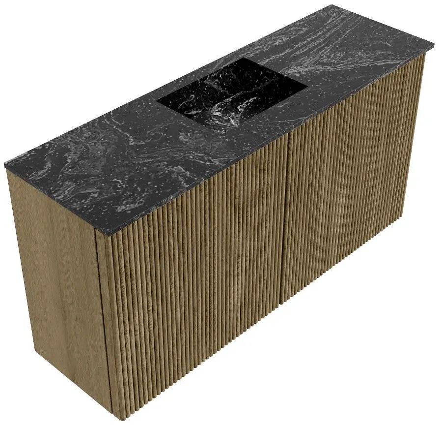 Mondiaz Joya DLux 80cm toiletmeubel dusk met wastafel faye midden 1 kraangat lava