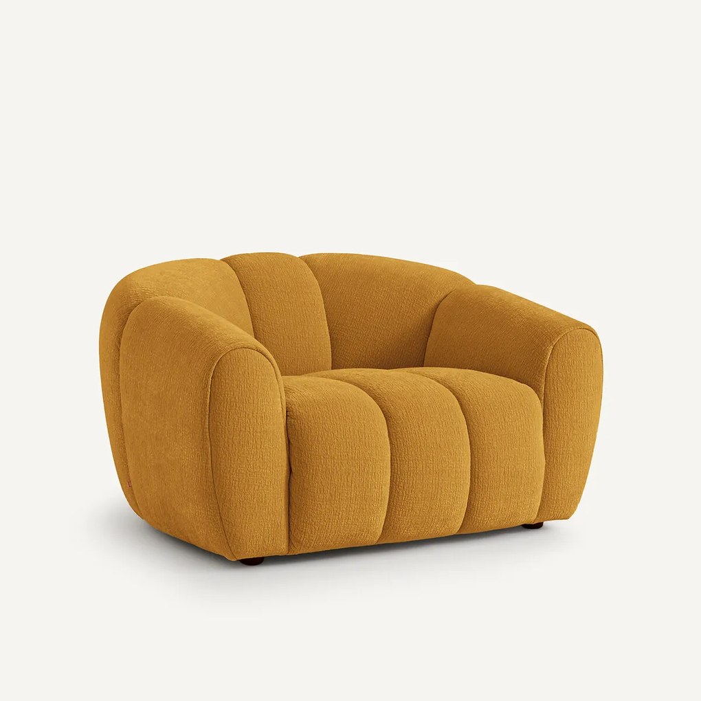 Fauteuil in crêpe stof, Tylan