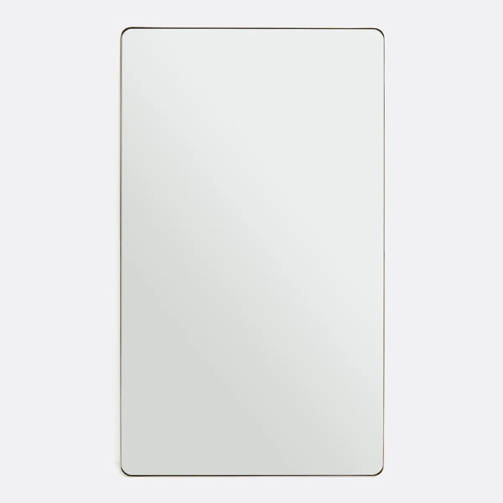 Rechthoekige spiegel, metaal, breedte 100 x hoogte 170 cm, IODUS