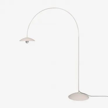 Lomira Ijzeren Buitenvloerlamp Tapioca Beige - Sklum